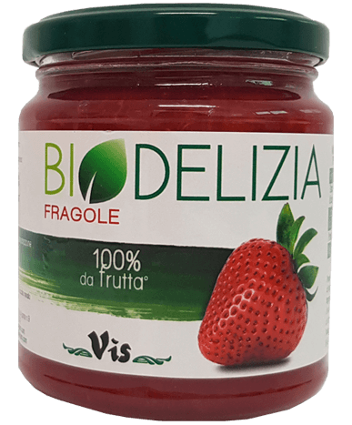 Biodelizia - Preparazione biologica di frutta - Fragola