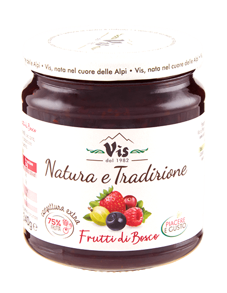 Natura & Tradizione - Confettura extra 100% ITALIA - Frutti di bosco