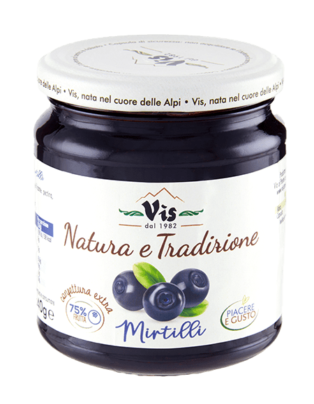 Natura & Tradizione - Confettura extra 100% ITALIA - Mirtillo