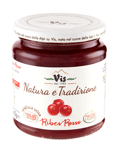 Natura & Tradizione - Confettura Extra 340g  - Ribes Rosso