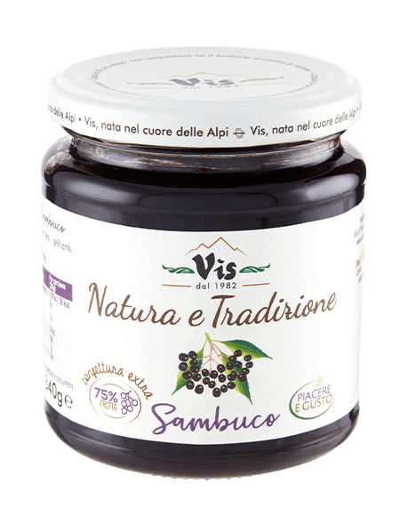 NATURA & TRADIZIONE - Confettura Extra 340g  - Sambuco