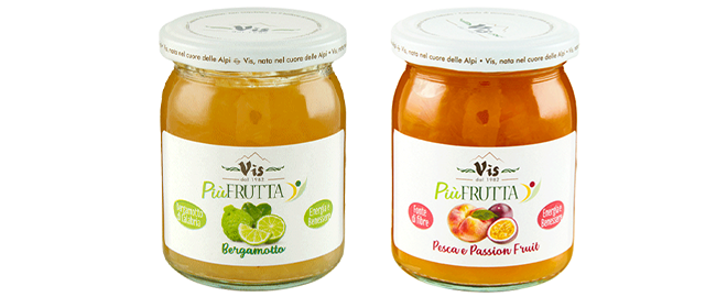 PIÙ FRUTTA BENESSERE - Confettura extra 230g - Limone, Lime e Zenzero